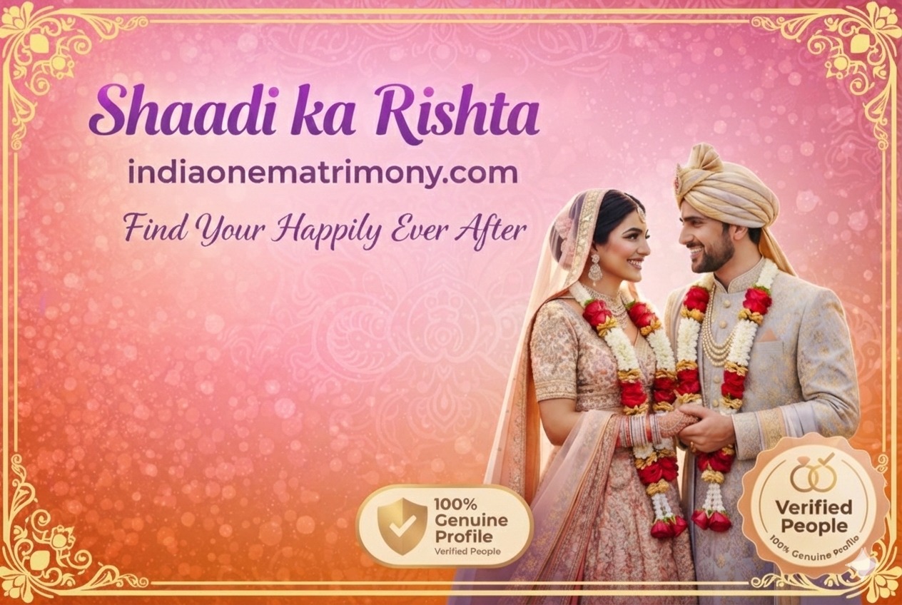 Bride and groom exchanging garlands